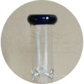 Pipe de couleur bleue en verre